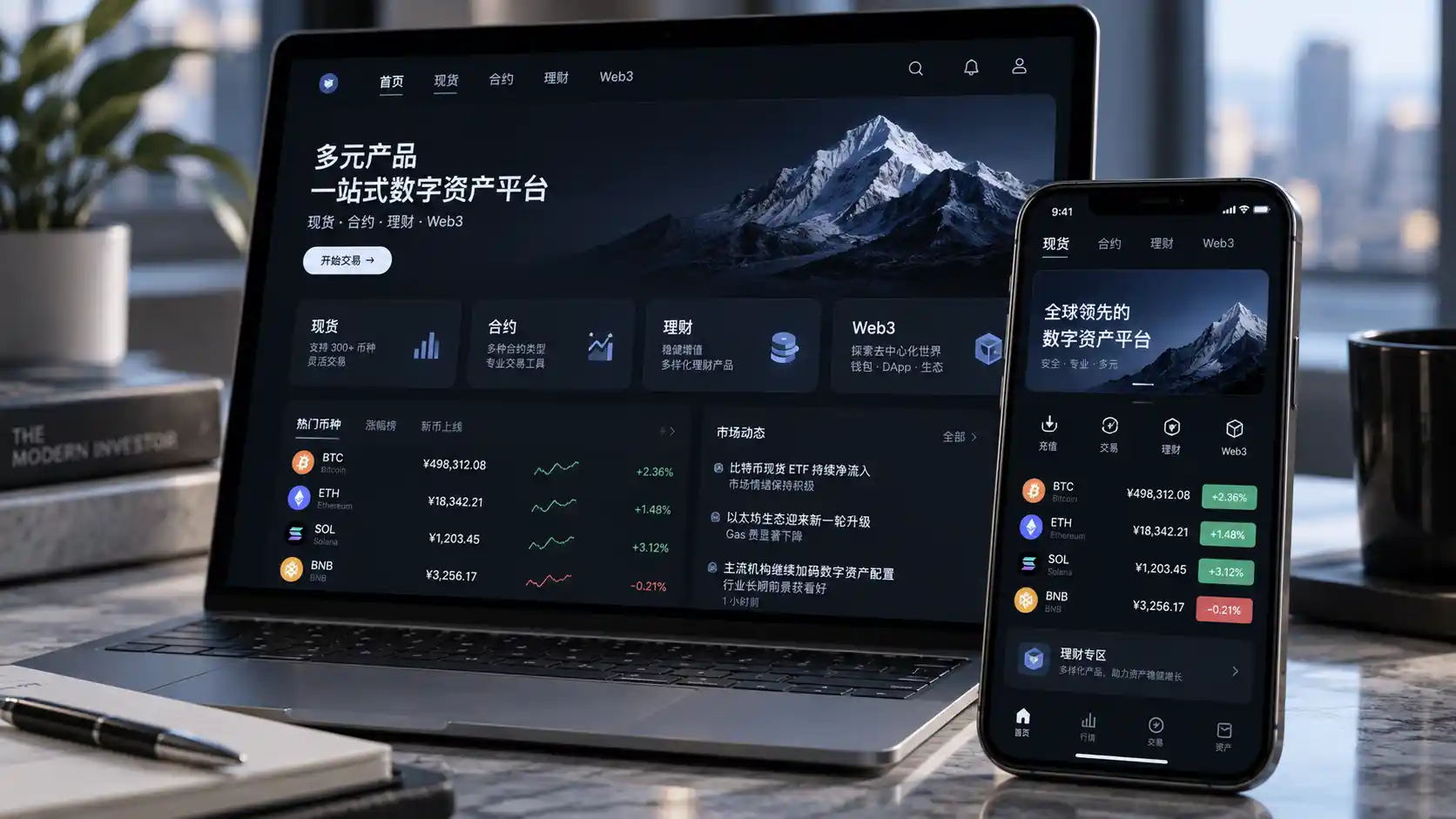 丰富的交易品类